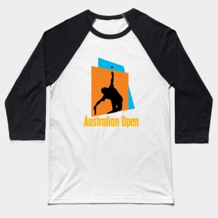 Australian Open Logo Baseball T-Shirt